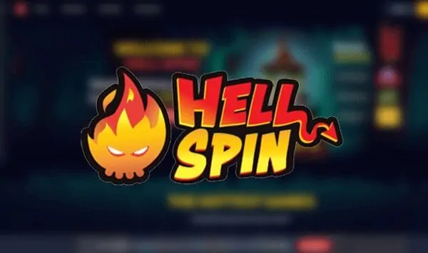 hellspin casino fire logo